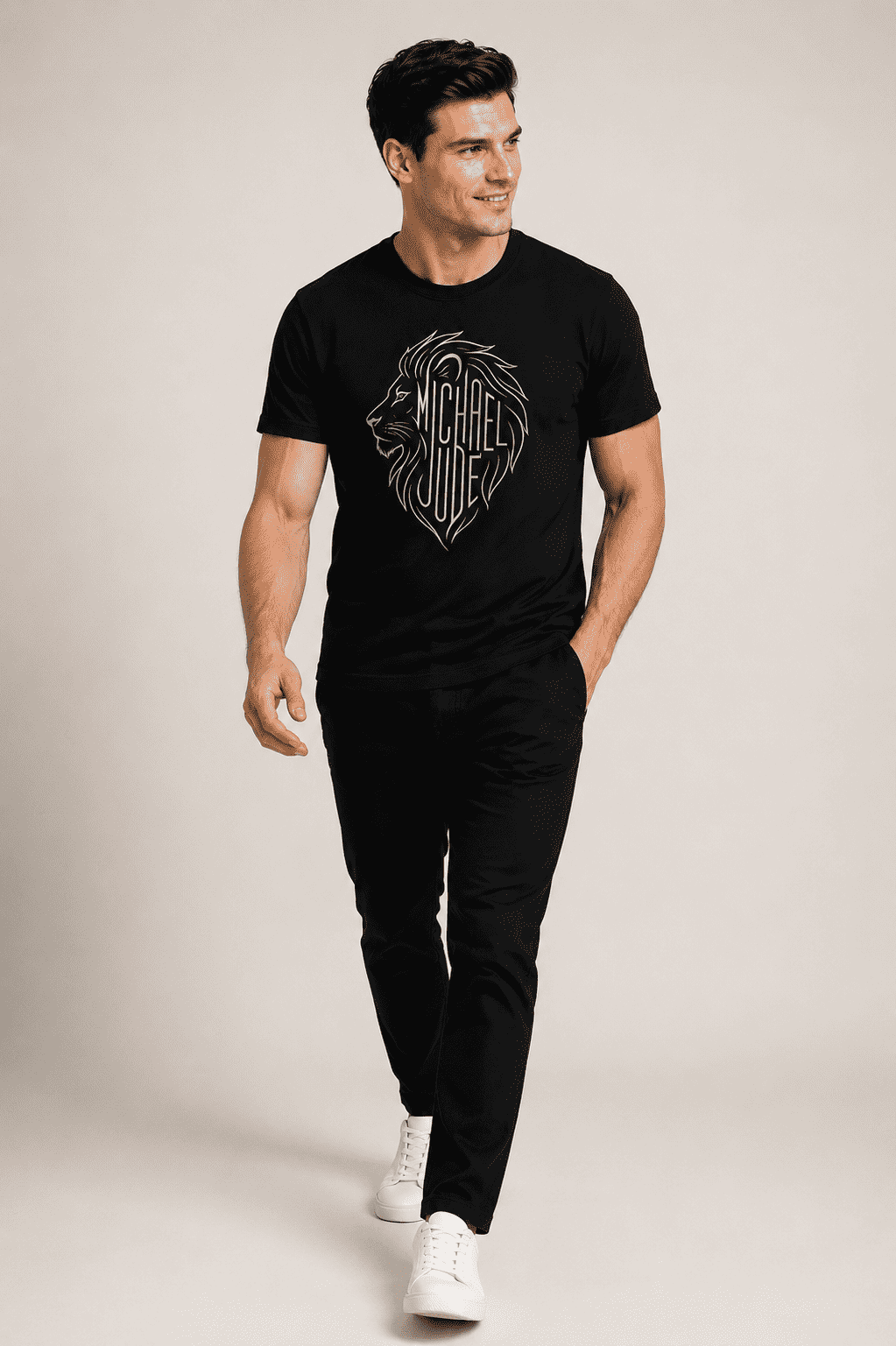 Lion Signature Graphic
