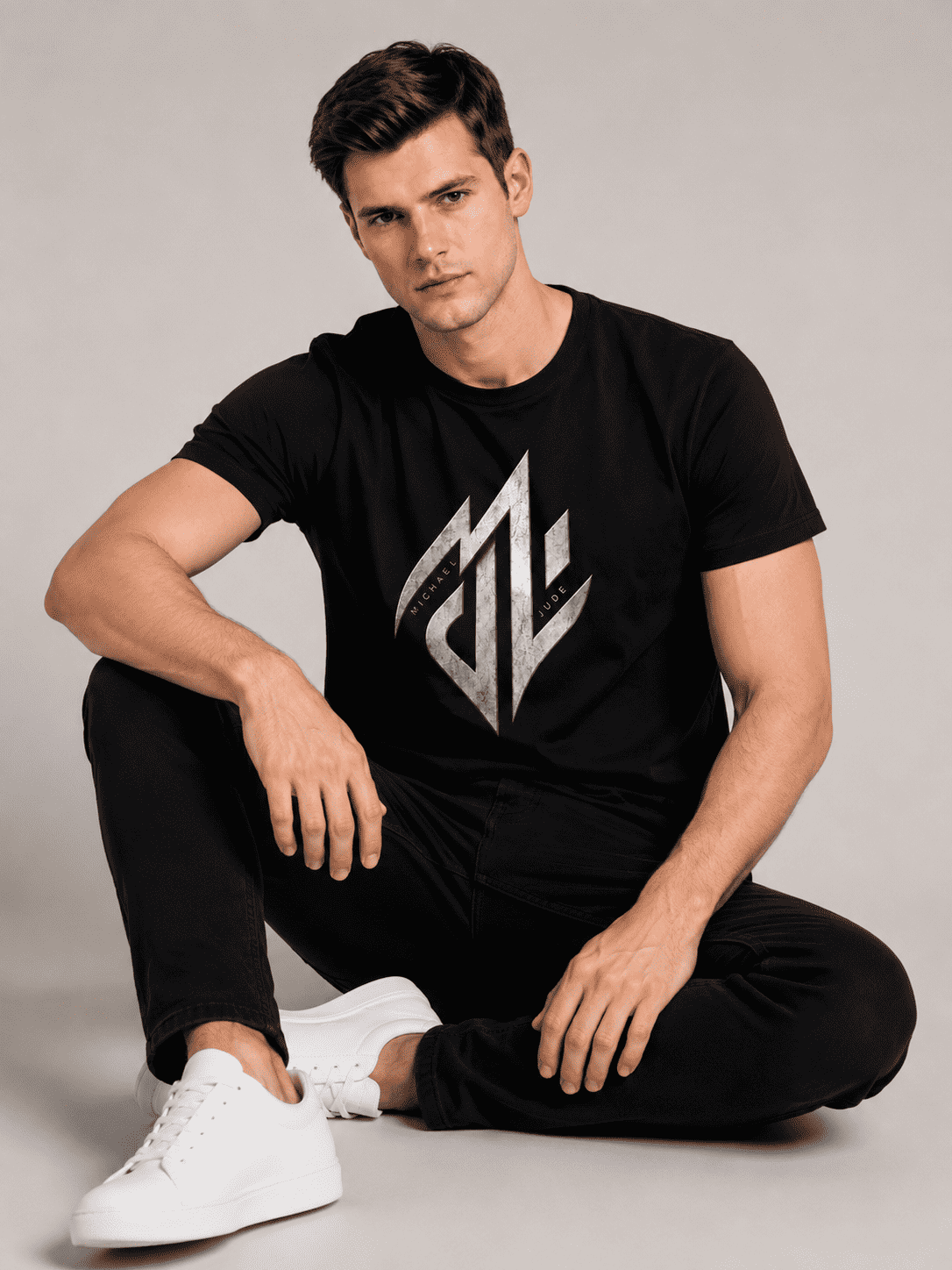 Metallic Monogram