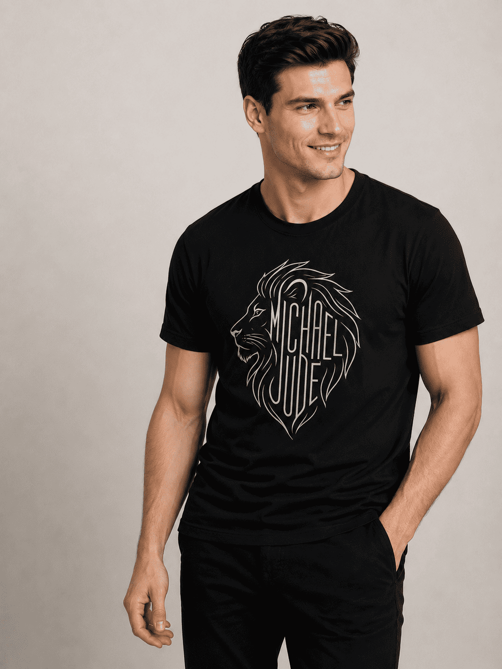 Lion Signature Graphic