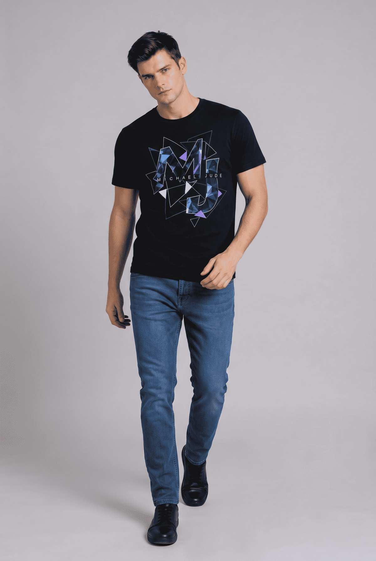 Purple Prism Monogram