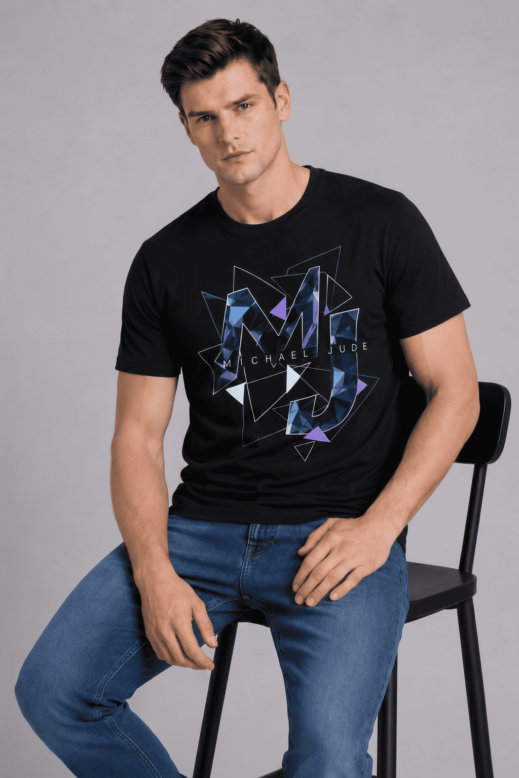 Purple Prism Monogram