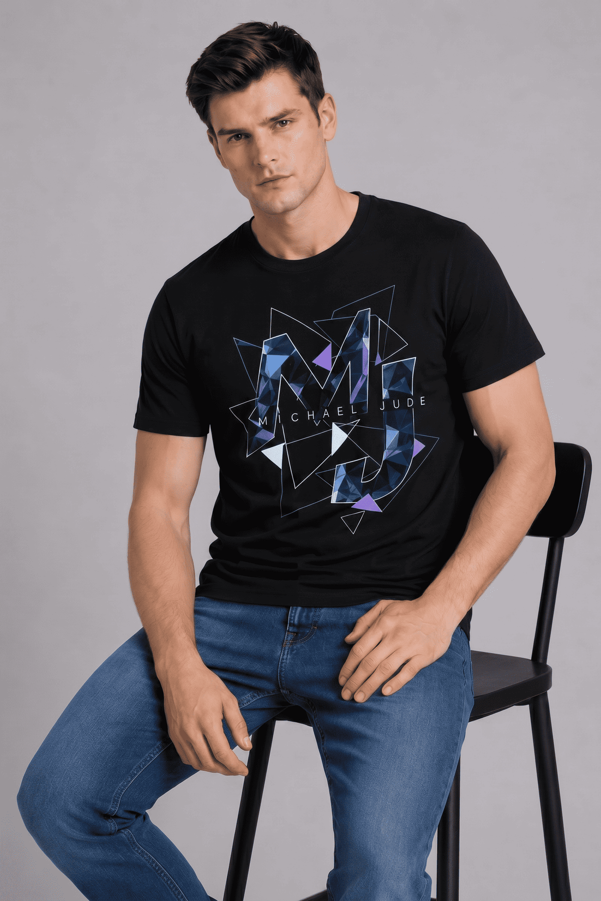 Purple Prism Monogram