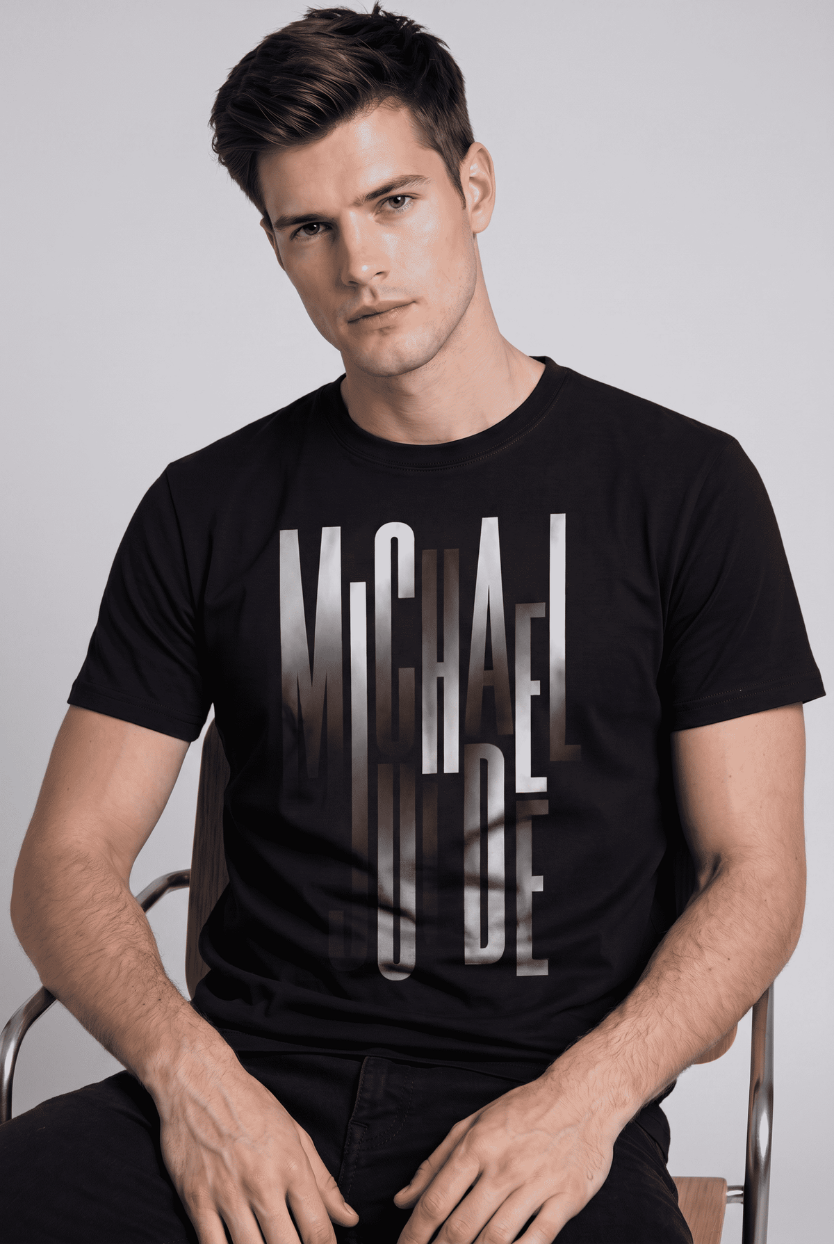 Vertical Gradient Typography