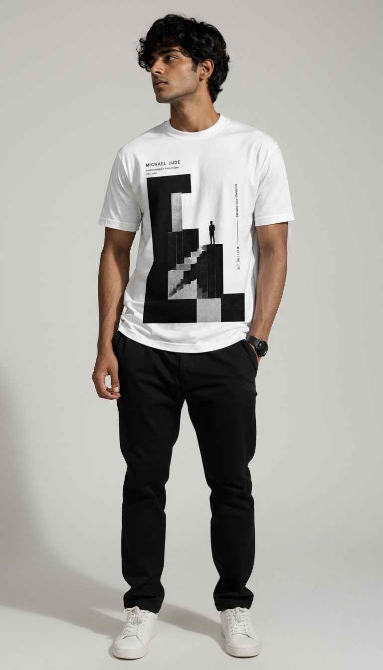 Minimalist Graphic White