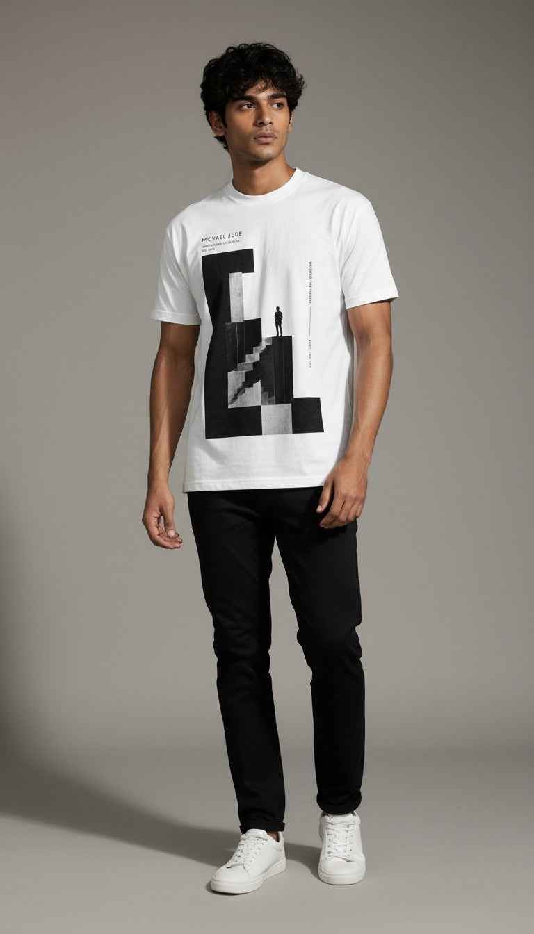 Minimalist Graphic White