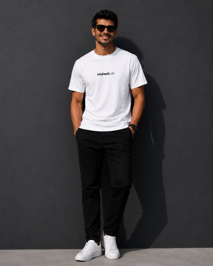 Men's Classic Logo White T-Shirt