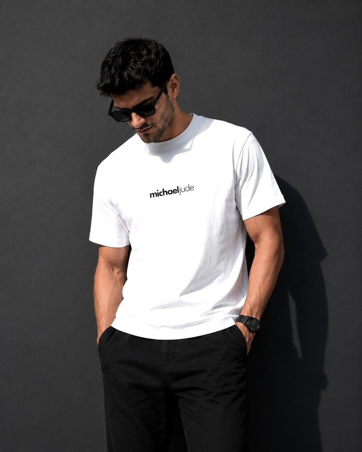 Men's Classic Logo White T-Shirt