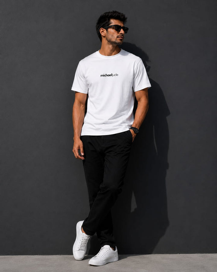 Men's Classic Logo White T-Shirt