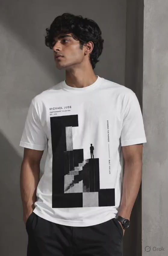 Minimalist Graphic White